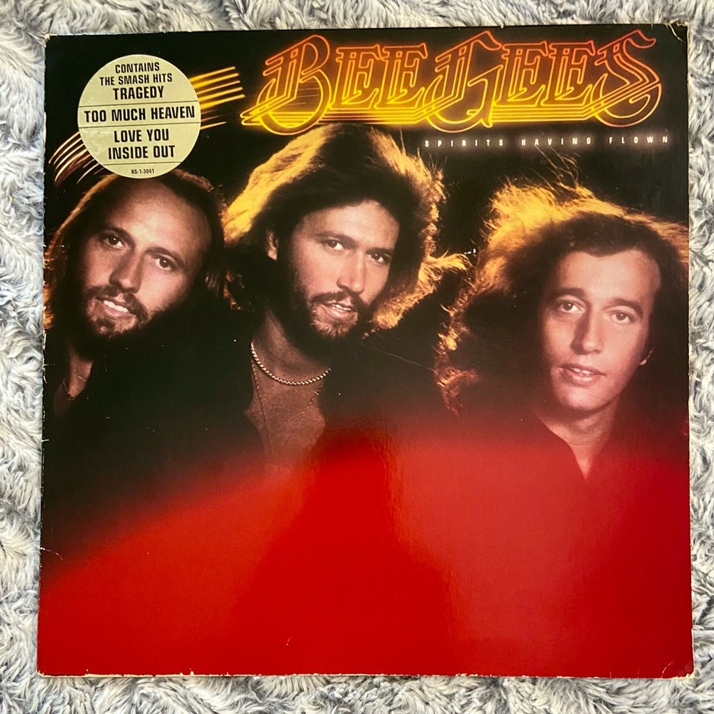 Bee Gees: Spirits Having Flown RARE PROMO Vinyl LP Album 1979 RSO Records